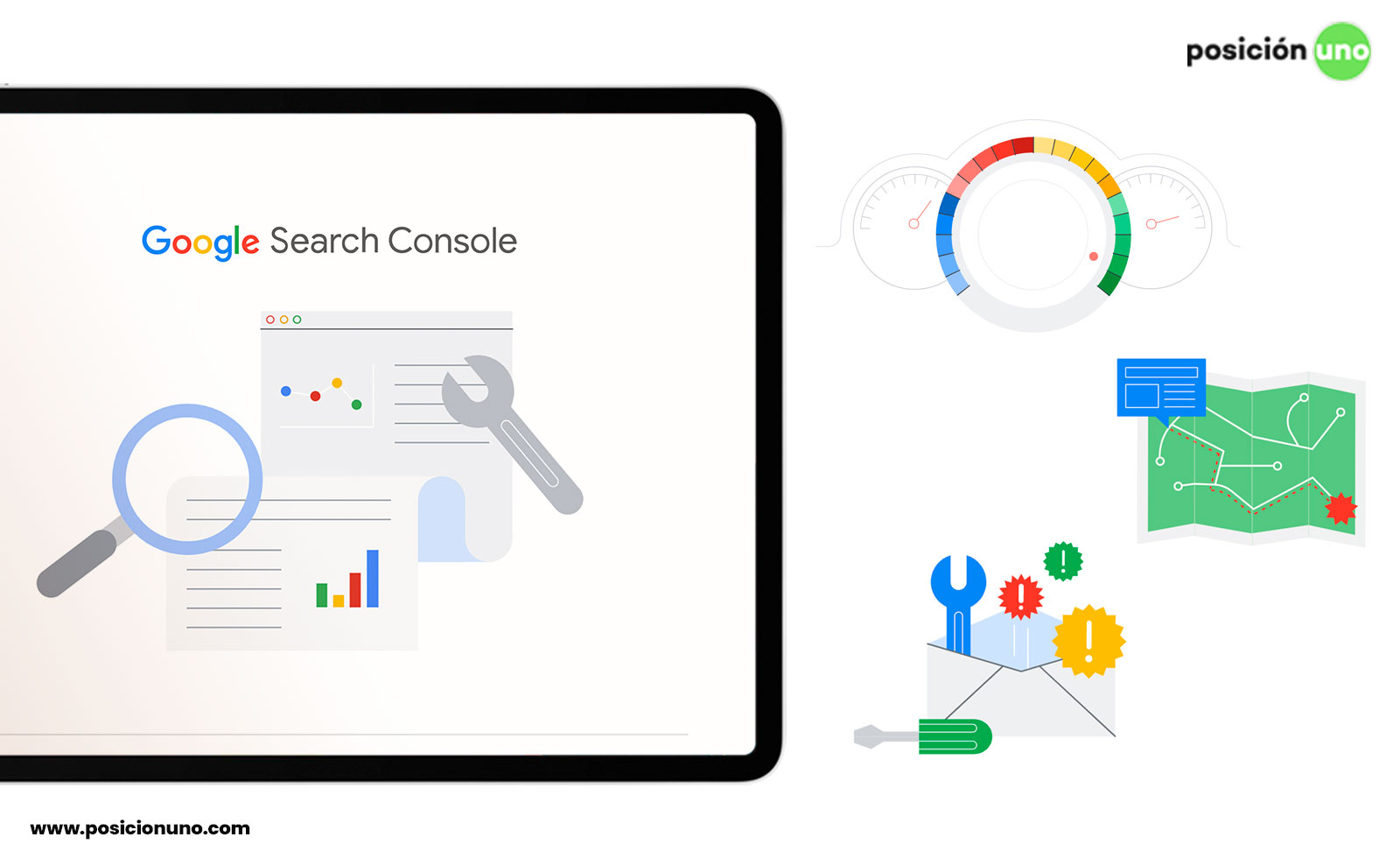 La información y resultados arrojados por Google Search permiten optimizar el contenido de un sitio web y mejorar el posicionamiento en la búsqueda de Google.