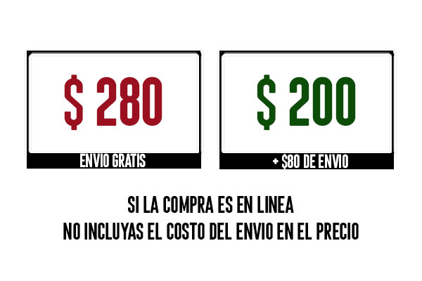 3 costo de envio